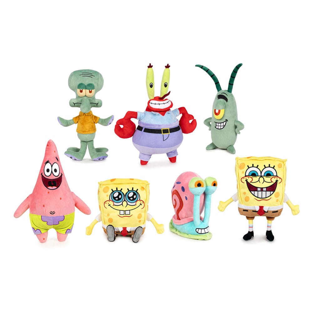 SpongeBob Schwammkopf Plüschfiguren 30 cm Sortiment (12)
