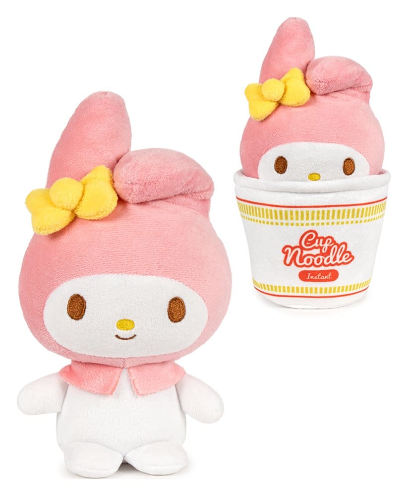 Hello Kitty & Friends Plüschfiguren - Cup Noodles 16 cm Sortiment (24)