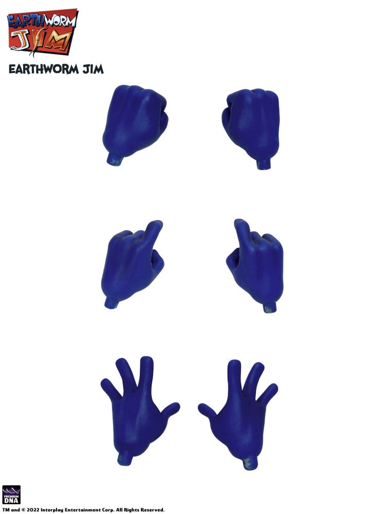 Earthworm Jim Actionfigur Wave 1: Earthworm Jim & Snot 15 cm