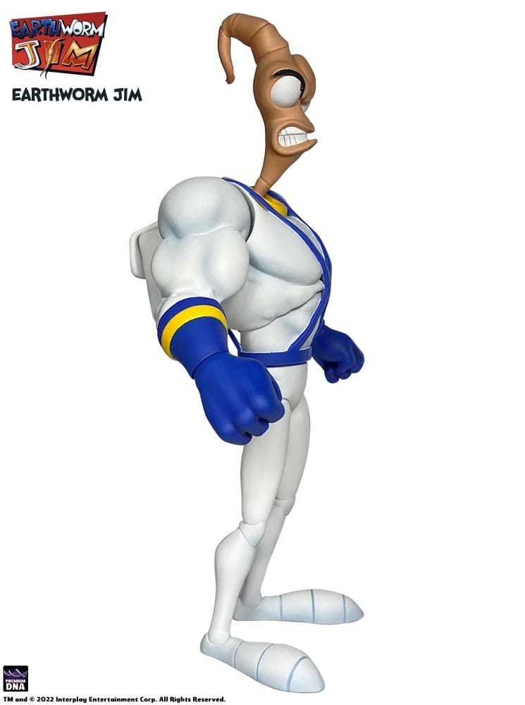 Earthworm Jim Actionfigur Wave 1: Earthworm Jim & Snot 15 cm
