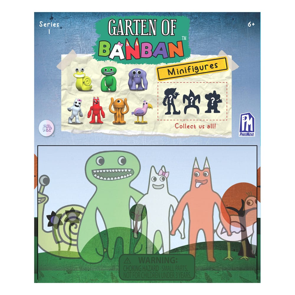 Garten of Banban Minifiguren 7 cm Series 1 Display (24)