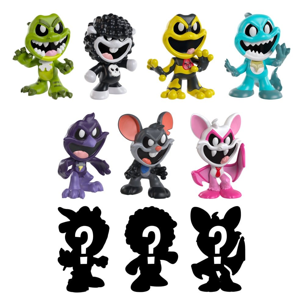 Poppy Playtime Minifiguren 7 cm Series 4 Nightmare Critters Display (24)