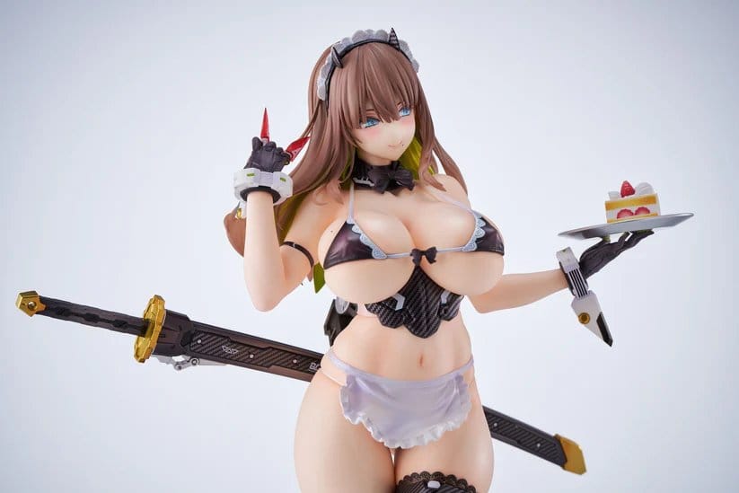 Meido-Busou PVC Figur 1/6 Blade Strawberry on the Shortcake Ver. 28 cm