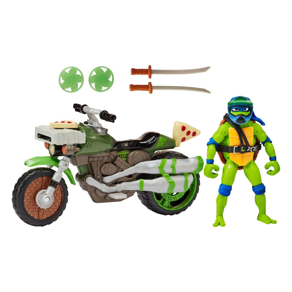 Teenage Mutant Ninja Turtles: Mutant Mayhem Fahrzeuge mit Figuren 30 cm Sortiment (4)
