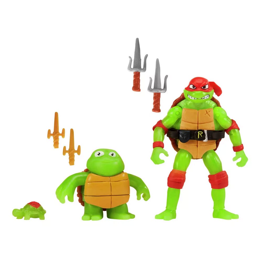 Teenage Mutant Ninja Turtles: Mutant Mayhem Actionfiguren 3er-Pack Raphael Evolution 10 cm