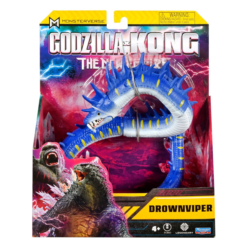 Godzilla x Kong: The New Empire Actionfigur Drownviper 15 cm