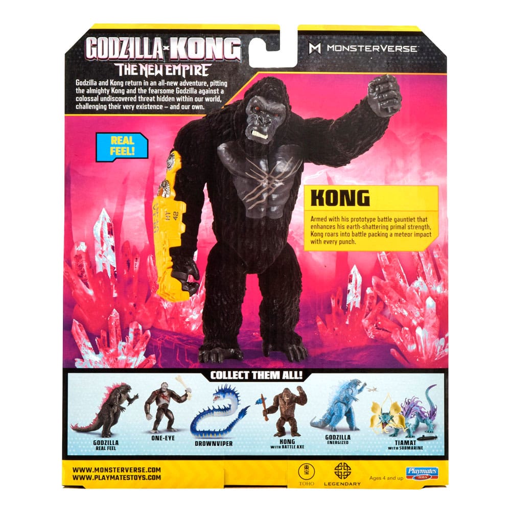 Godzilla x Kong: The New Empire Actionfigur Kong Real Feel 15 cm