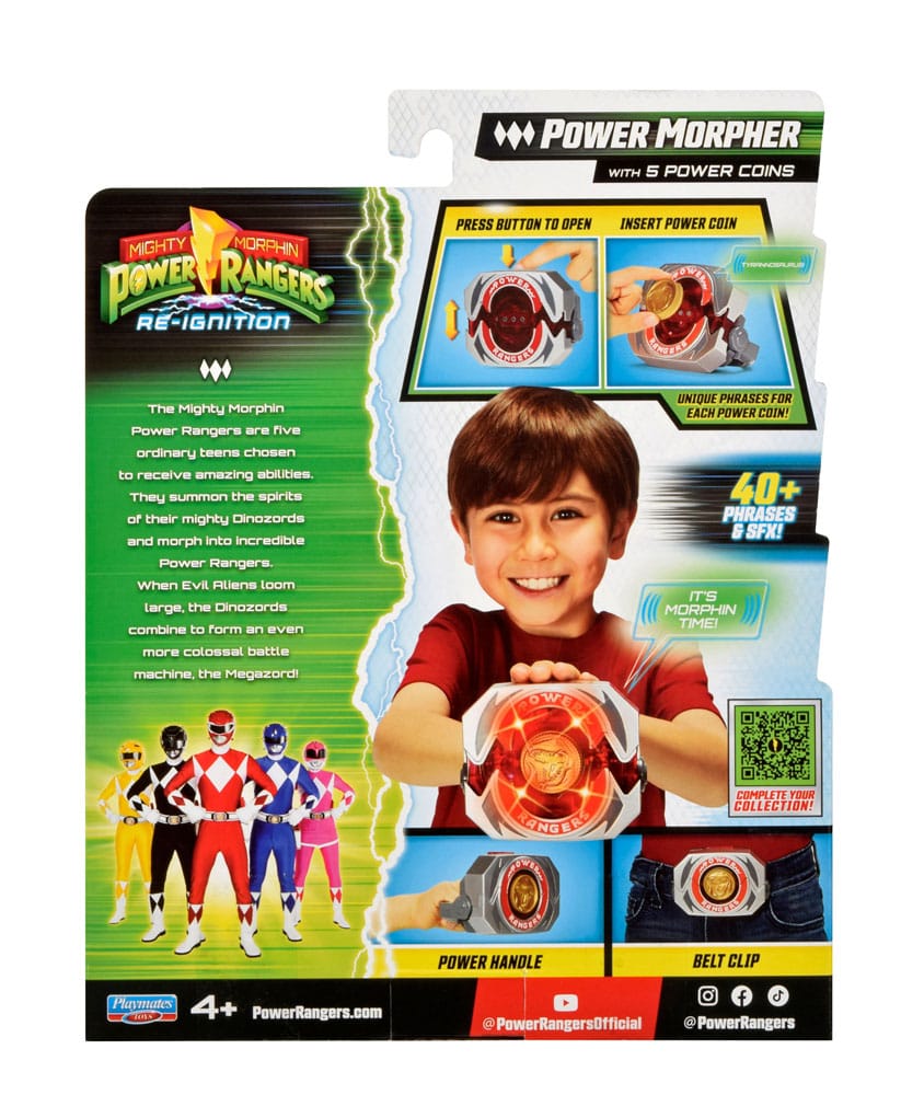 Power Rangers Gürtelschnalle Power Morpher Deluxe