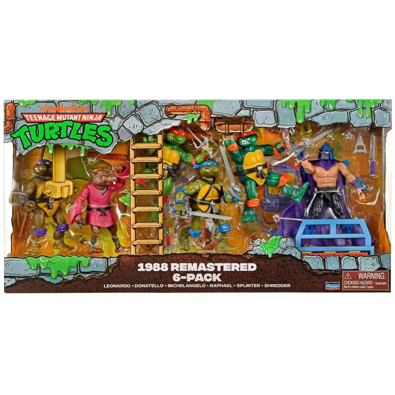 Teenage Mutant Ninja Turtles Actionfiguren 1988 Remastered heo EU Exclusive (6)