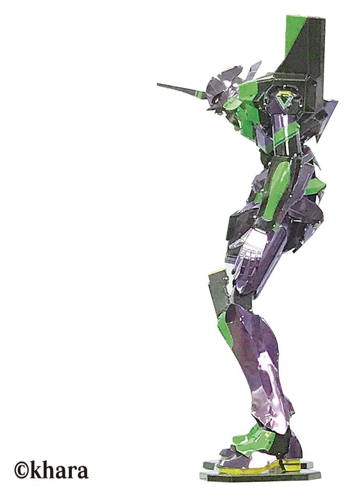 Evangelion Metallic Nano Plastic Model Kit Unit 01 17 cm