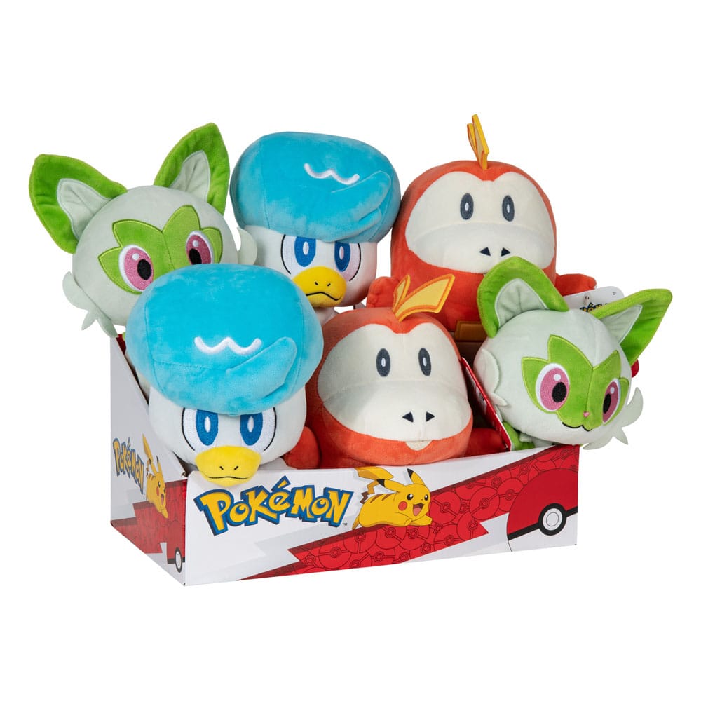 Pokémon Plüschfiguren Generation IX 20 cm Sortiment (6)