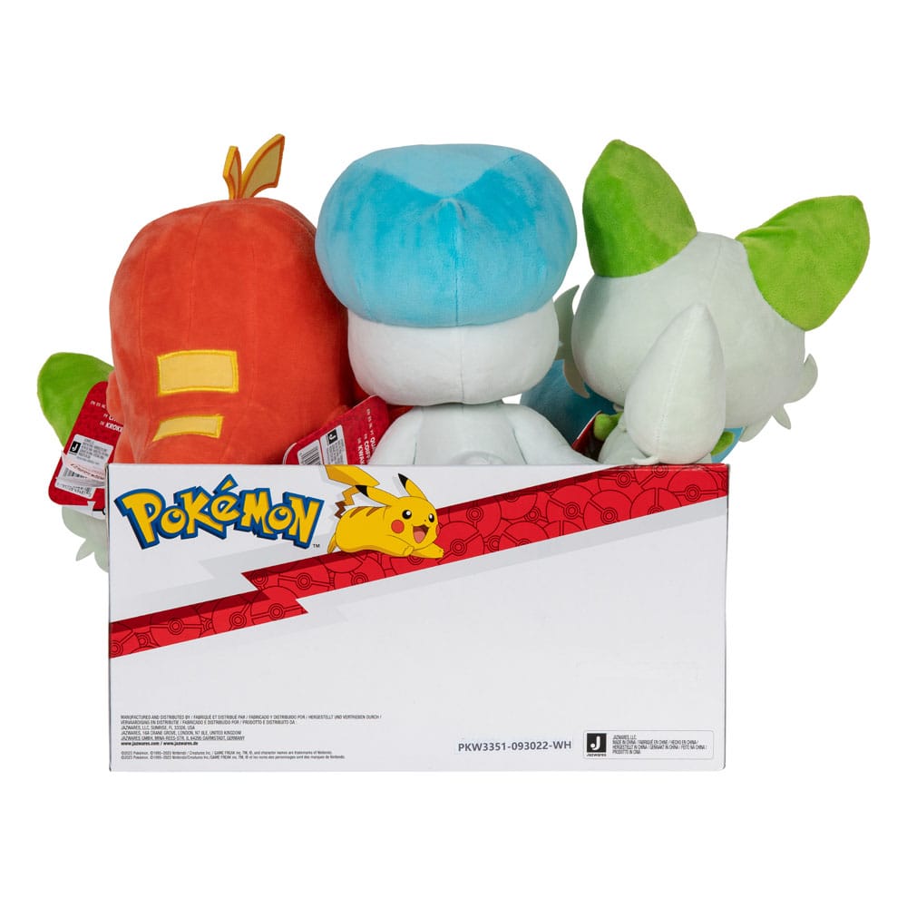 Pokémon Plüschfiguren Generation IX 20 cm Sortiment (6)