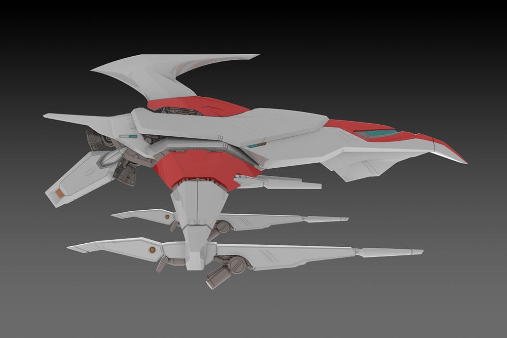 Dariusburst CS Core Plastic Kit 1/144 Legend Silver Hawk 3F-1B Space Fighter 14 cm