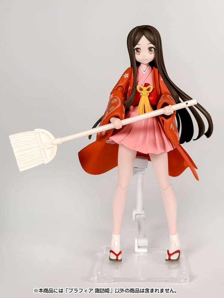 Suwahime Plafia Plastic Model Kit Suwahime (Minifiguren-Set) 14 cm