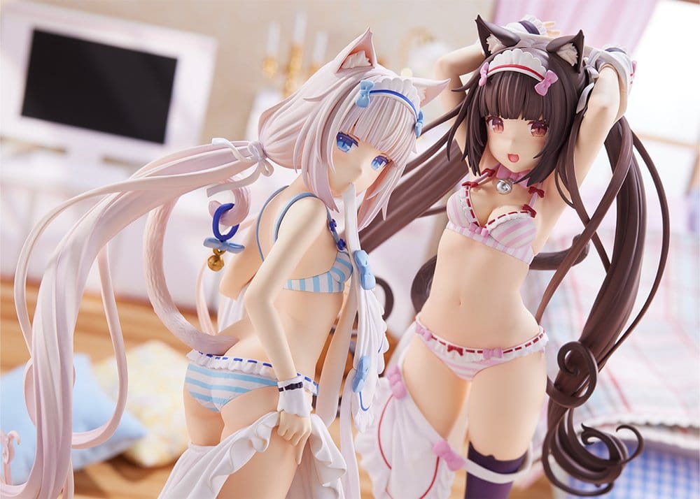 Nekopara PVC Figur 1/7 Vanilla Dress up time 24 cm