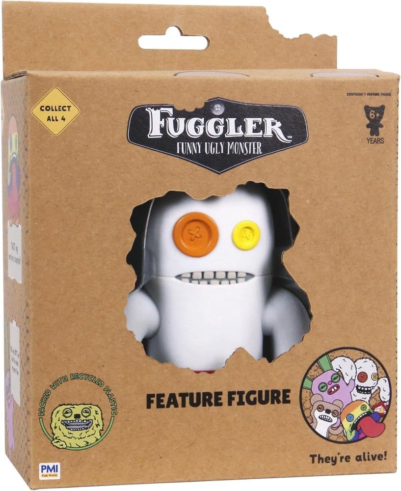 Fuggler: Feature Figures Bewegliche Figur Window Box Sasquoosh White