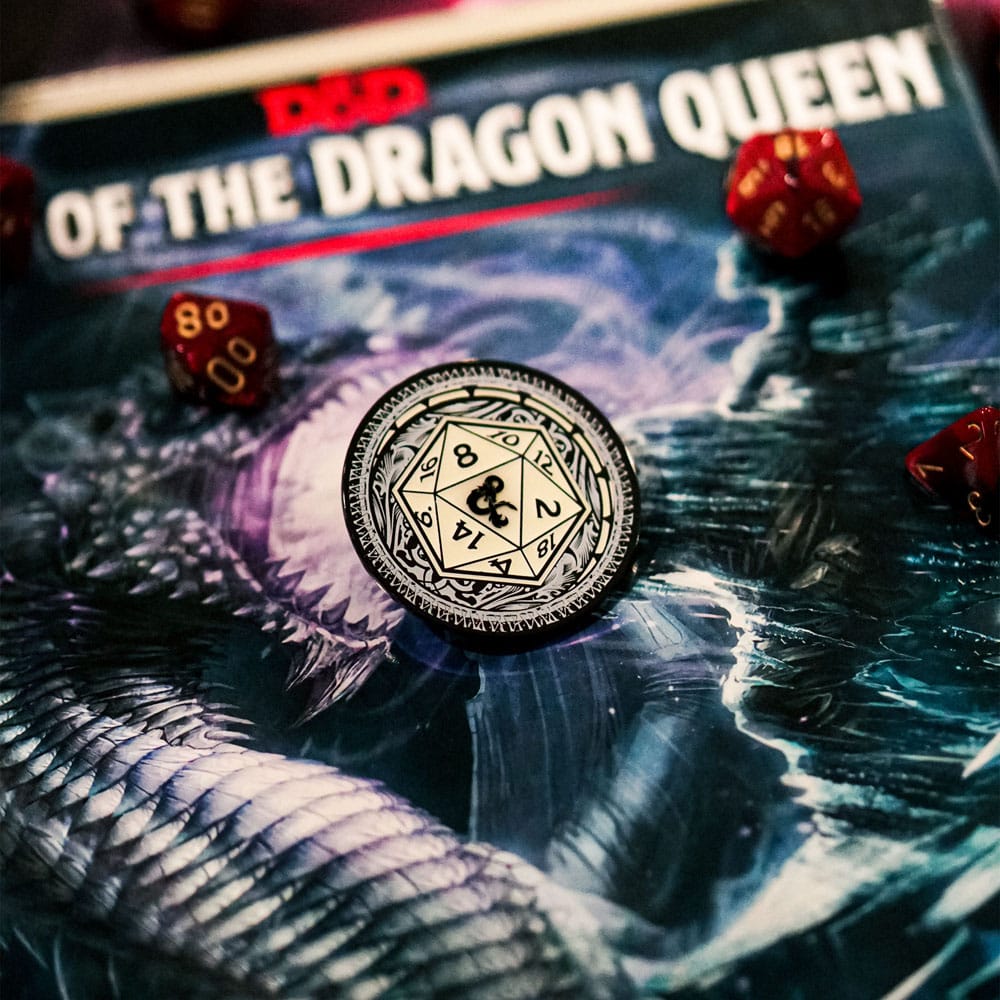 Dungeons & Dragons Ansteck-Pins Blind Box Mystery D20 Pins Sortiment (10)