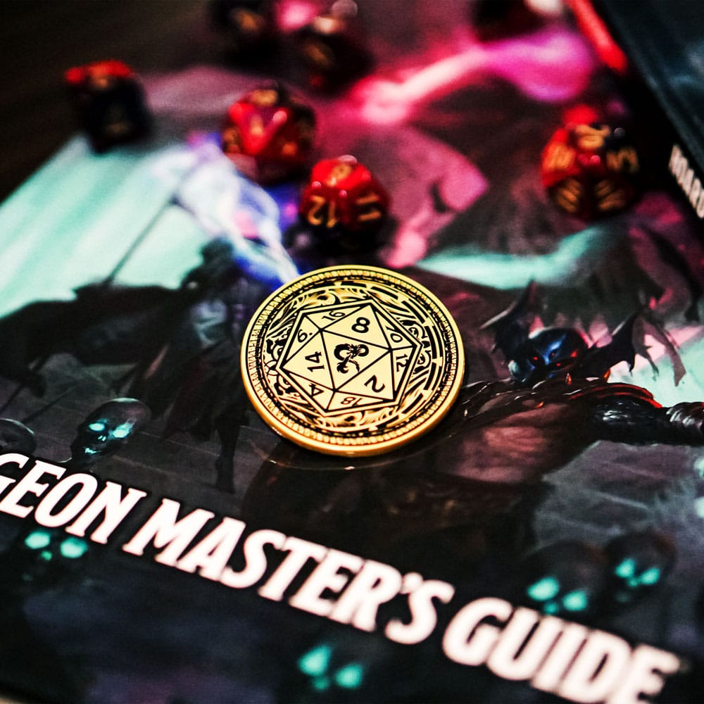 Dungeons & Dragons Ansteck-Pins Blind Box Mystery D20 Pins Sortiment (10)