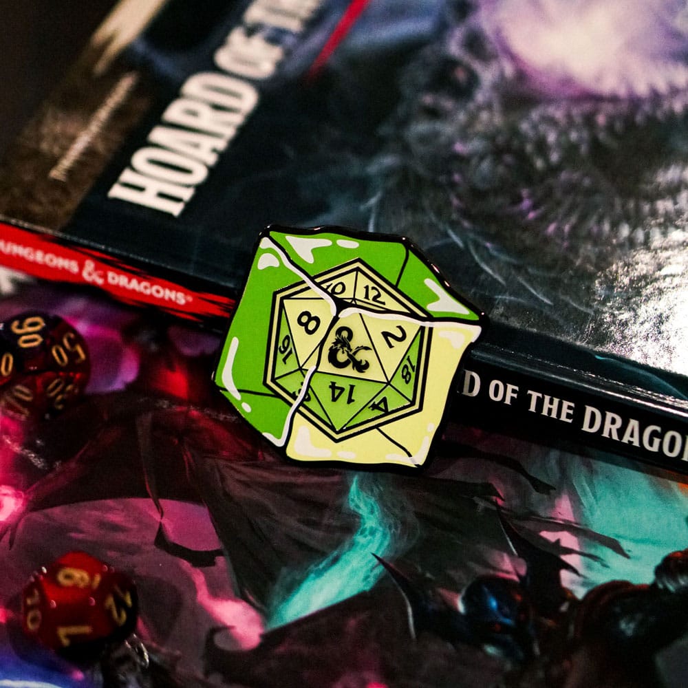 Dungeons & Dragons Ansteck-Pins Blind Box Mystery D20 Pins Sortiment (10)
