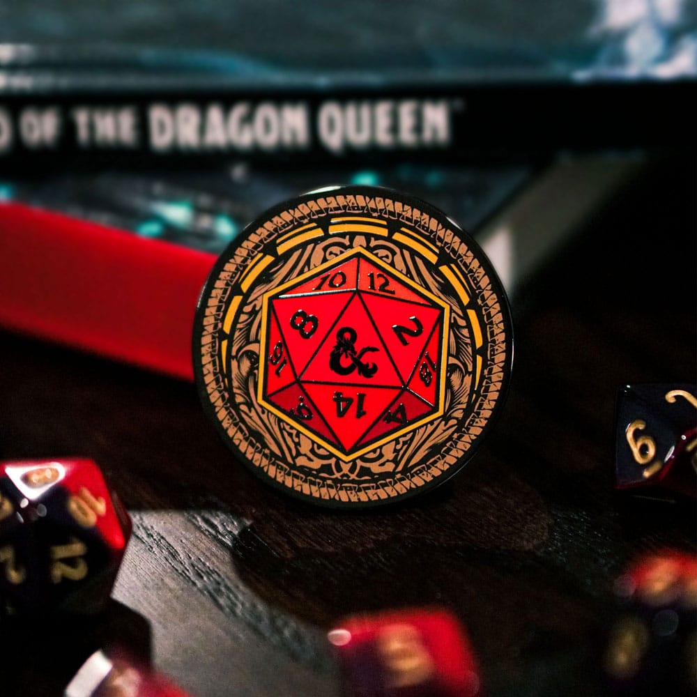 Dungeons & Dragons Ansteck-Pins Blind Box Mystery D20 Pins Sortiment (10)