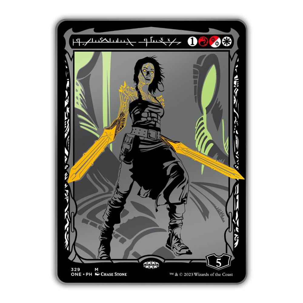 Magic: The Gathering Ansteck-Pins Blind Box Phyrexia Mysterie Sortiment (15)