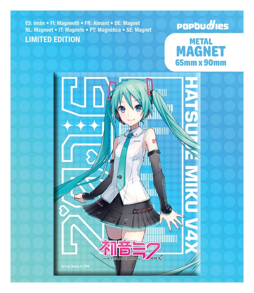 Hatsune Miku Magnet V4x Metal