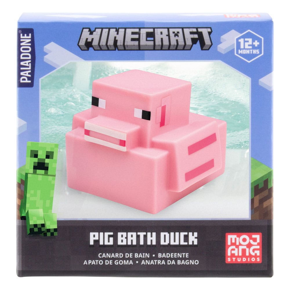 Minecraft Badeente Pig 6 cm