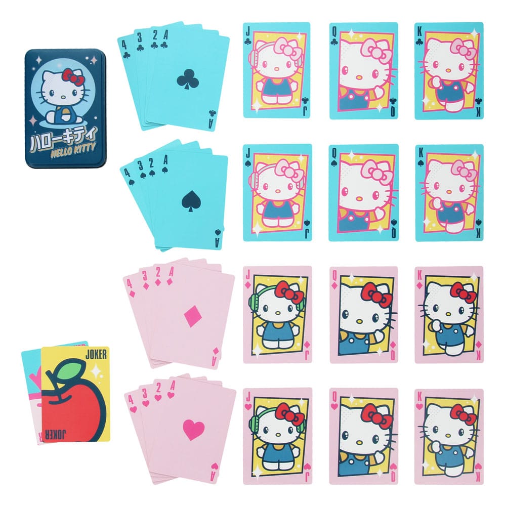 Sanrio Spielkarten Hello Kitty