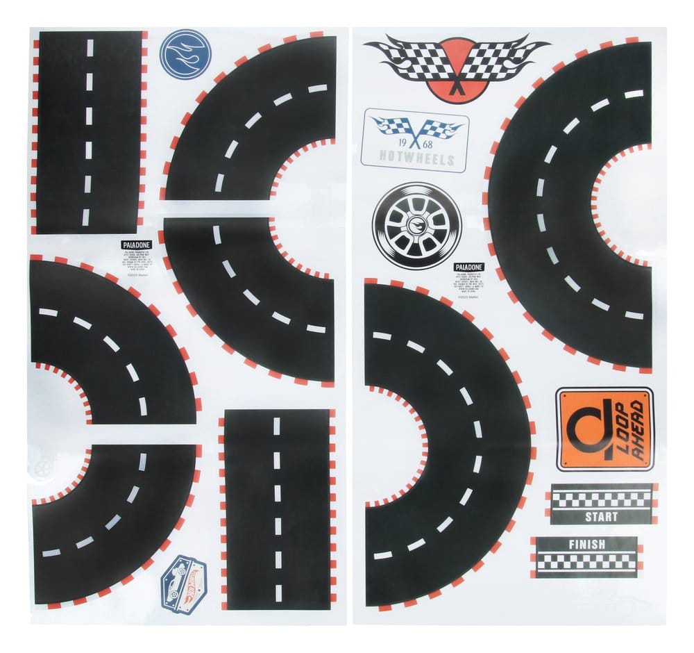 Hot Wheels Wandaufkleber Set