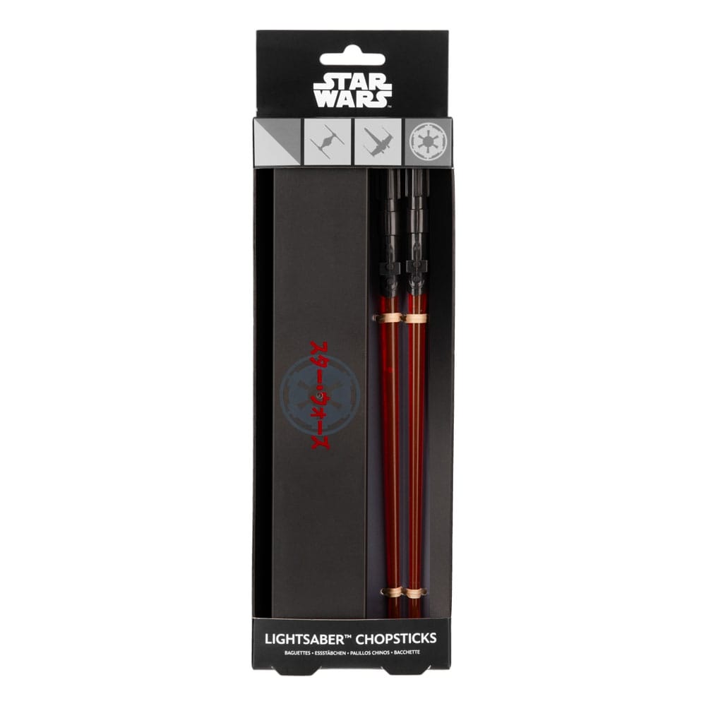 Star Wars Leucht-Essstäbchen Lichtschwert