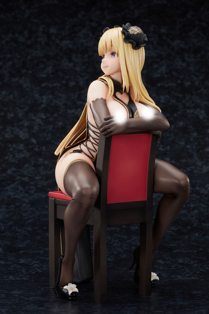 Original Character Statue 1/6 China Girl Black Ver. Illustrated by oekakizuki 20 cm