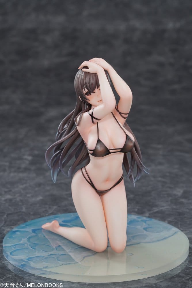Original Character PVC Figur 1/6 Ruri Amane Illustration - Swimsuit Sugata no Mimi-san 17 cm