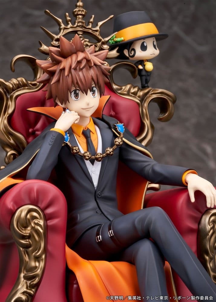 Katekyo Hitman Reborn PVC Figur Tsunayoshi Sawada & Reborn 21 cm