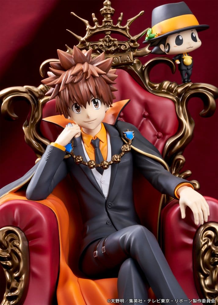 Katekyo Hitman Reborn PVC Figur Tsunayoshi Sawada & Reborn 21 cm