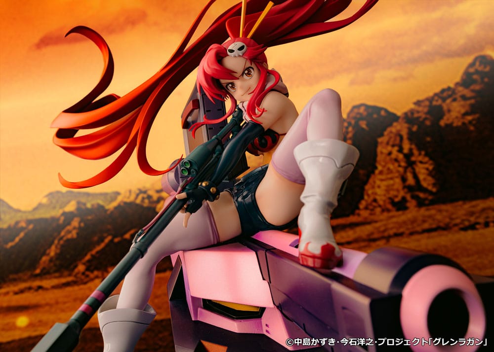 Tengen Toppa Gurren Lagann PVC Statue Yoko & Yoko M Ttank 25 cm