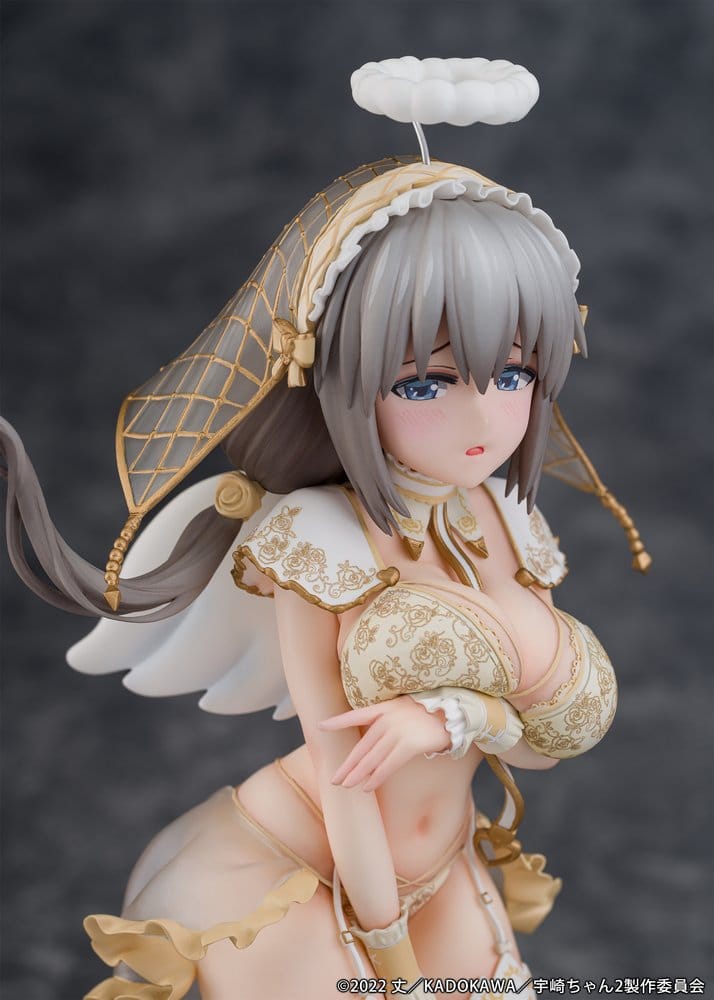Uzaki-chan Wants to Hang Out! PVC Statue 1/7 Tsuki Uzaki Angel Ver. 19 cm