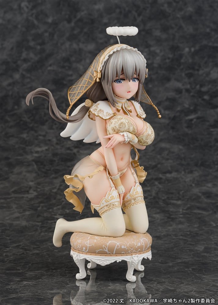 Uzaki-chan Wants to Hang Out! PVC Statue 1/7 Tsuki Uzaki Angel Ver. 19 cm