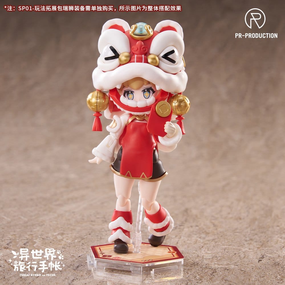 Isekai Ryoko no Techo Zubehör-Set für Plastic Model Kits Expansion Pack SPE01 The Legendary Auspicious Lion