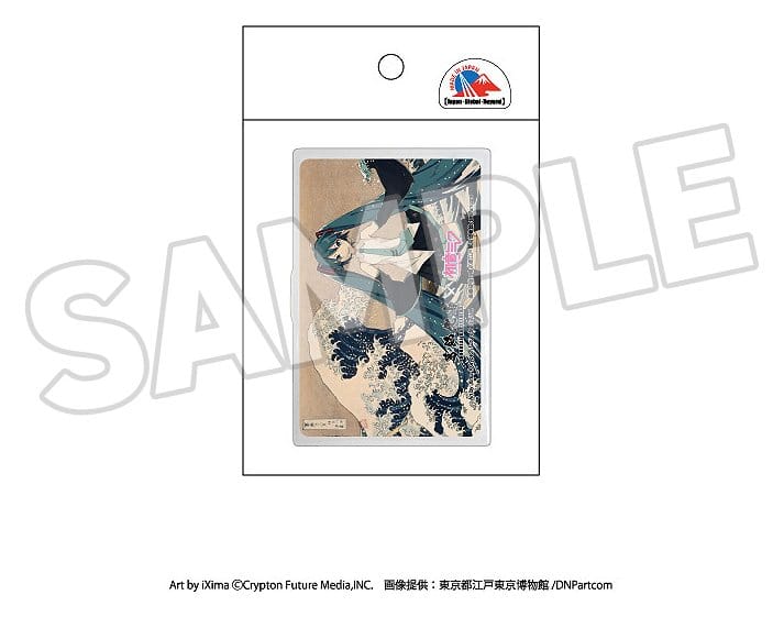 Katsushika Hokusai x Hatsune Miku Spielkarten
