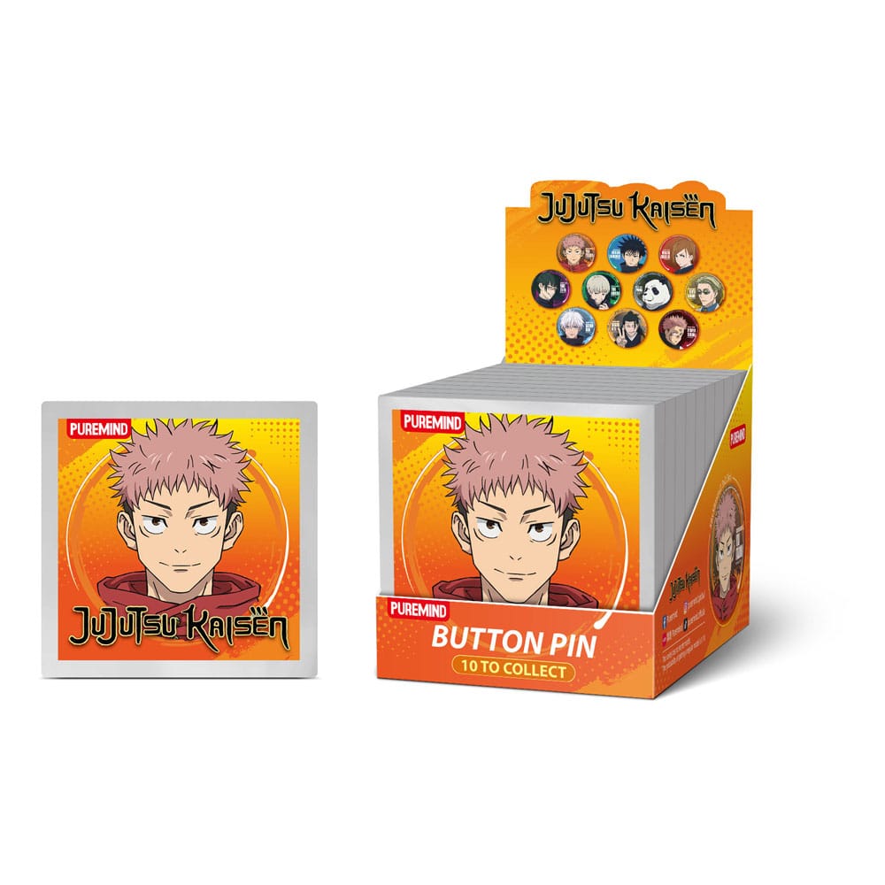 Jujutsu Kaisen Ansteck-Pins Blind Box Display (10)