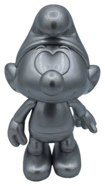 Die Schlümpfe Vinyl Figur Schlumpf Silber 19 cm