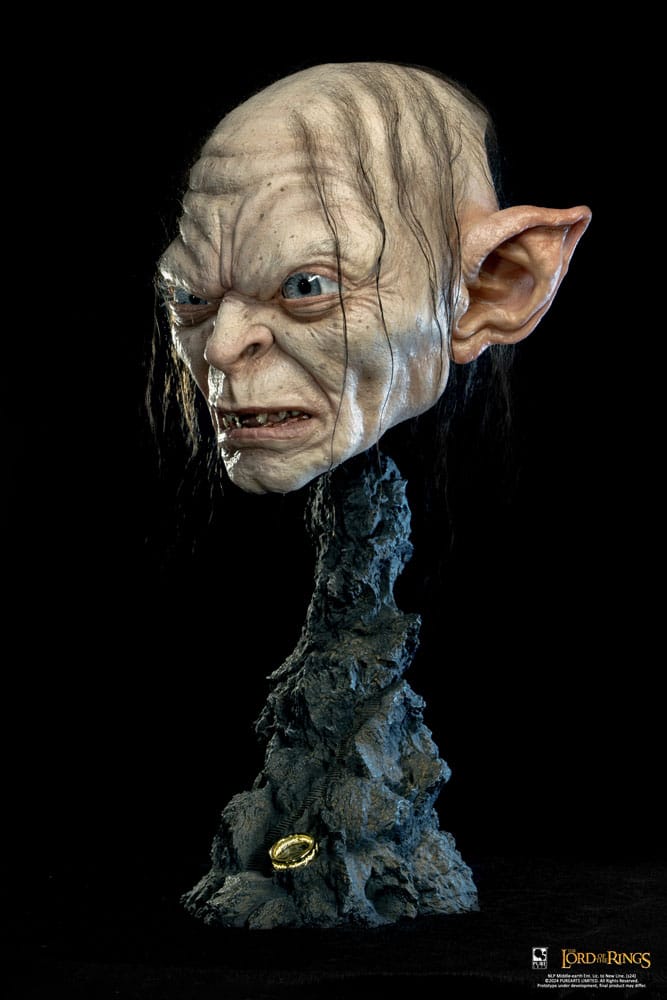 Herr der Ringe Replik 1/1 Scale Art Mask Gollum 47 cm