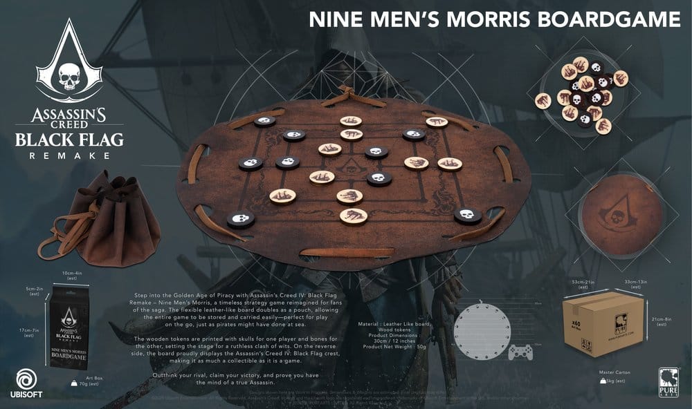 Assassin´s Creed Brettspiel Nine Men's Morris