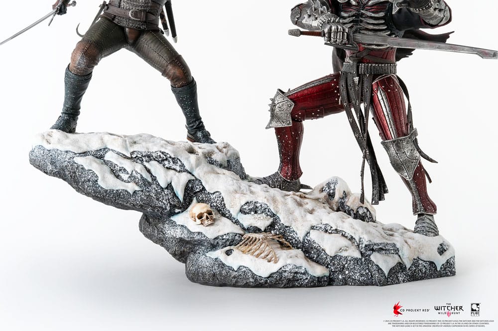 The Witcher 3: Wild Hunt Statue 1/6 Diorama Geralt vs Eredin 50 cm