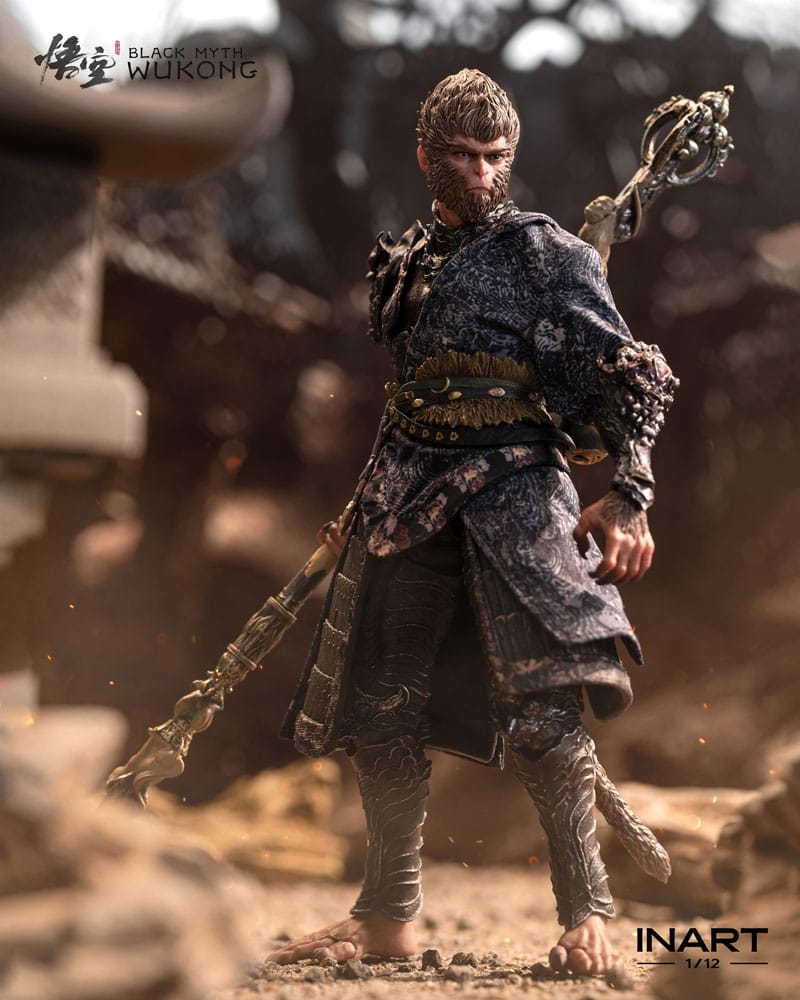 Black Myth: Wukong Actionfigur 1/12 The Destined One in the Bronze Armor Set Deluxe Ver. 16 cm