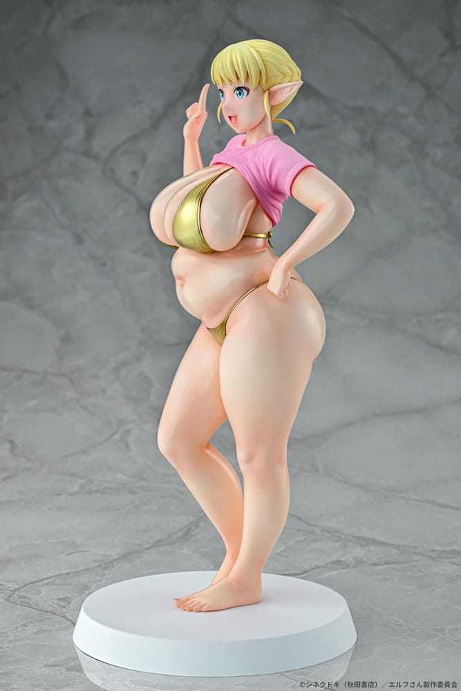 Plus-Sized Elf PVC Statue 1/7 Elfuda Gold Ver. 26 cm