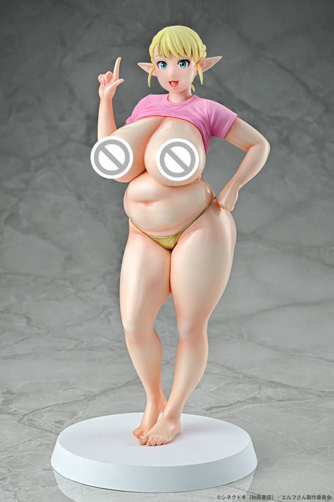 Plus-Sized Elf PVC Statue 1/7 Elfuda Gold Ver. 26 cm