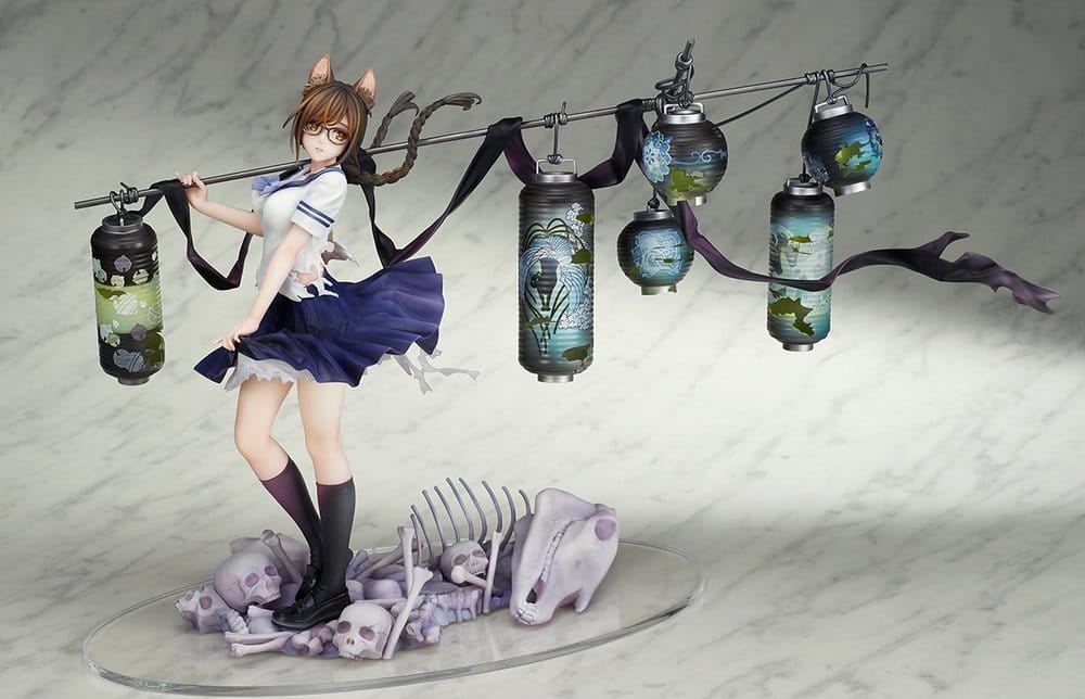 Comics Bakemonogatari PVC Figur 1/7 Tsubasa Hanekawa 26 cm