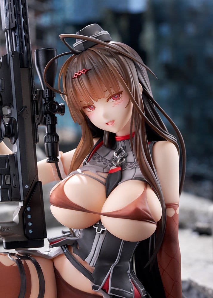 Girls' Frontline PVC Figur 1/7 Gd DSR-50 Heavy Damage Ver. 24 cm