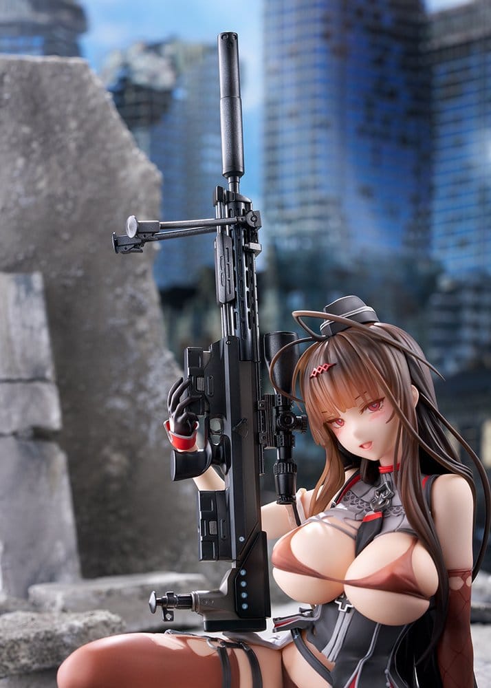Girls' Frontline PVC Figur 1/7 Gd DSR-50 Heavy Damage Ver. 24 cm